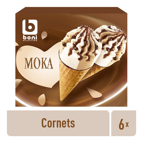 Boni Selection Glace Moka 6x120ml Colruyt