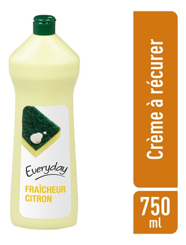 EVERYDAY crème à récurer citron 750ml