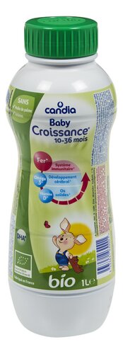 Candia Lait De Croissance Bio 10 36 Mois 1l Bio Planet Candia Lait De Croissance Bio 10 36 Mois 1l Bio Planet