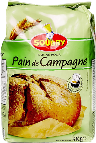 Soubry Farine Pain Campagne 5kg Colruyt