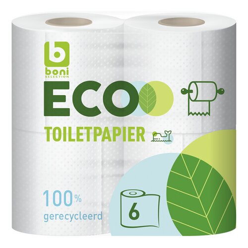 BONI ECO toiletpapier 3l 200v 6r