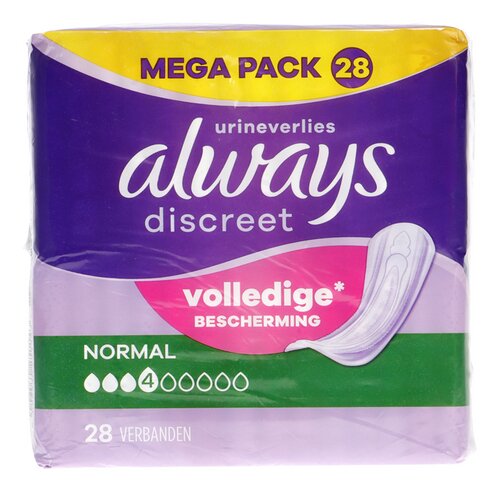 ALWAYS DISCREET inco verb.normal 28st