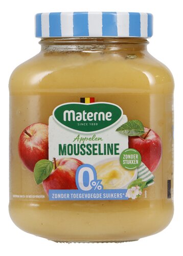MATERNE appelmoes.zond.t.suiker 580g