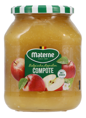 MATERNE appelcompote stuk bok 850g