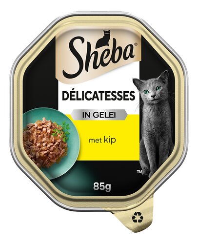 SHEBA delicatesse gevogelte 85g