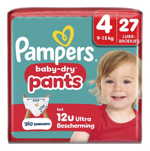 PAMPERS Baby dry pants M4 27st