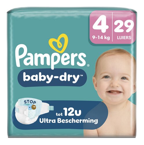 PAMPERS baby dry luiers M4 29st