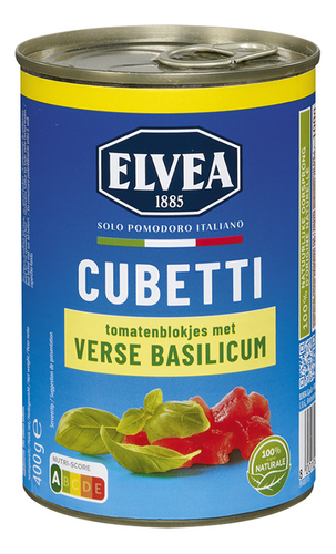 ELVEA cubetti basilicum 400g
