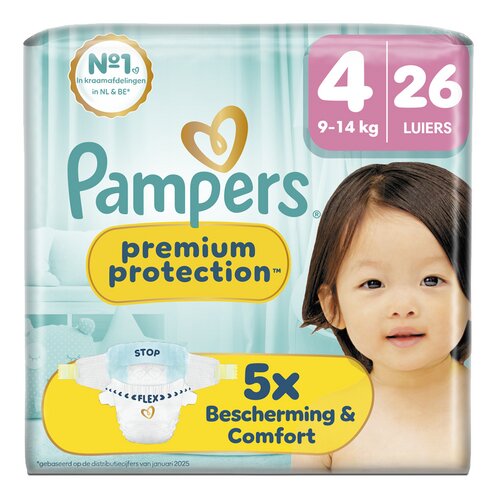 PAMPERS Prem.prot.luiers M4 26st