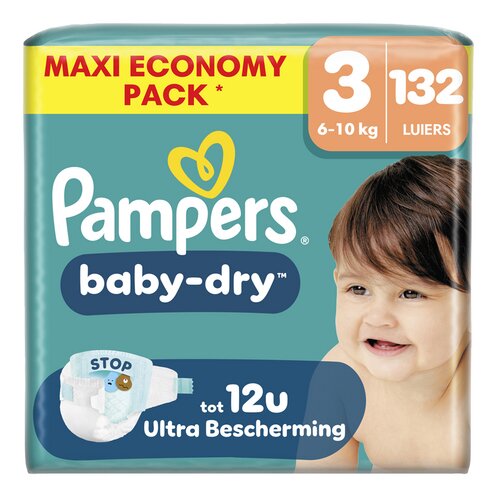 PAMPERS baby-dry maxi m3 6-10 kg 132st