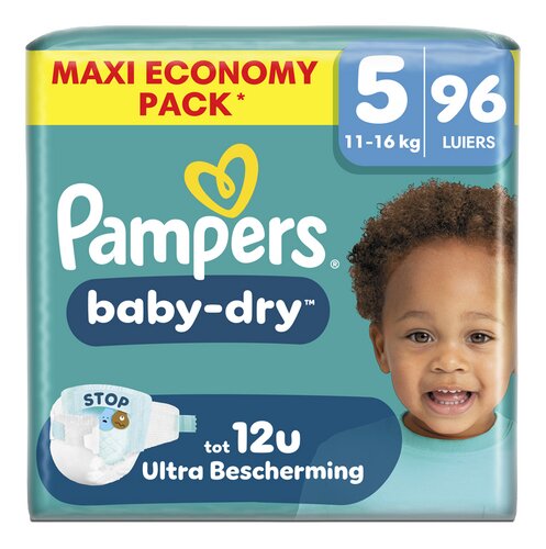 PAMPERS baby dry luiers M5 econ. 96st
