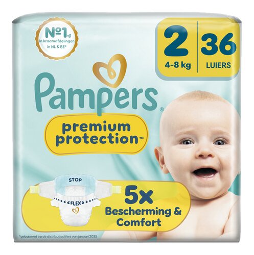 PAMPERS Prem.prot.luiers M2 36st