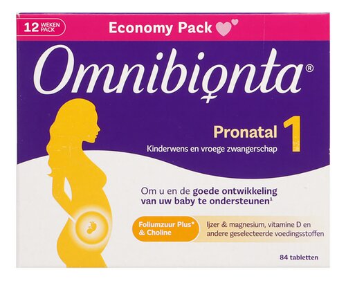 OMNIBIONTA Pronatal 12 weken pack 84st