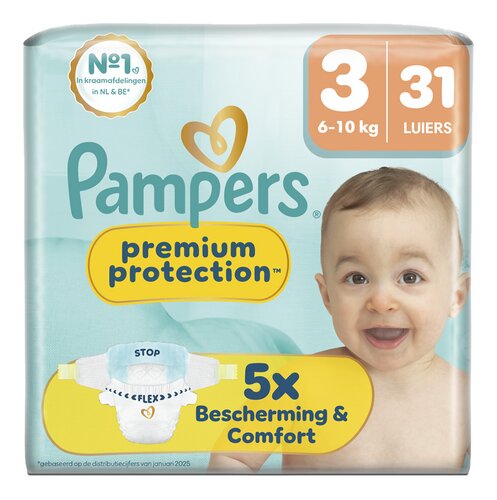 PAMPERS Prem.prot.luiers M3 31st
