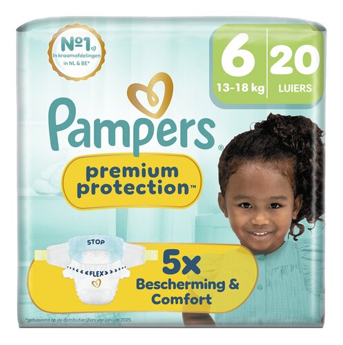PAMPERS Prem.prot.luiers M6 20st