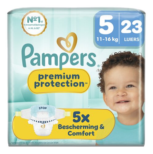 PAMPERS Prem.prot.luiers M5 23st