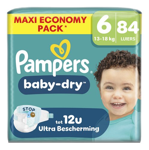 PAMPERS baby dry luiers M6 econ. 84st