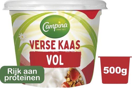 CAMPINA plattekaas vol 500g
