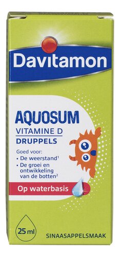 DAVITAMON Aquosum Vit.D Druppels 25ml