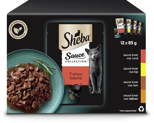 SHEBA collect.traiteur selectie 12x85g