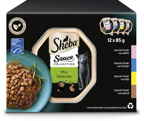 SHEBA collection mix sauce lover 12x85g