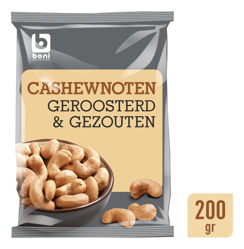 BONI cashew geroost&gezouten 200g