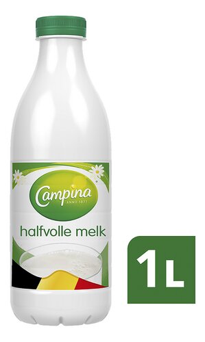 CAMPINA Halfvolle melk PET 1L