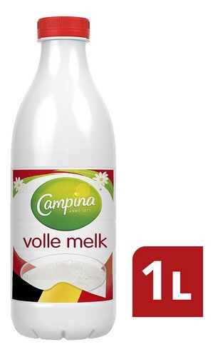 CAMPINA Volle melk PET 1L