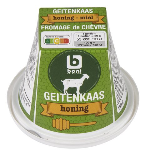 BONI geitenkaas honing 150g