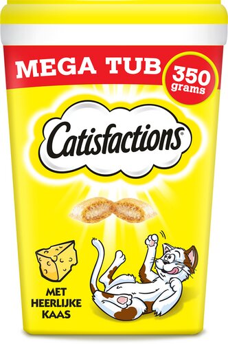 CATISFACTIONS Tubs met kaas 350g