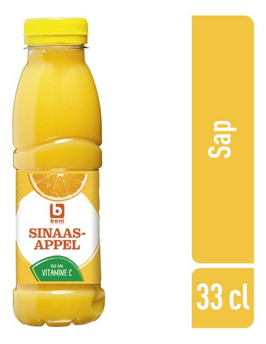 BONI sinaasappelsap PET 33cl