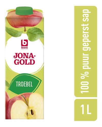 BONI Jonagold 100% puur sap brik 1L