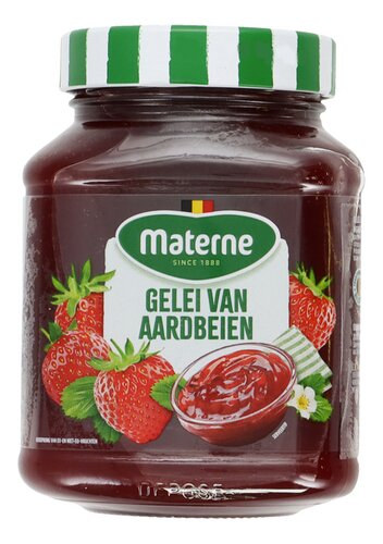 MATERNE gelei aardbei 450g