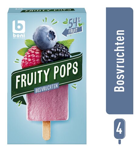 BONI fruitijsje bosvruchten 4x65ml