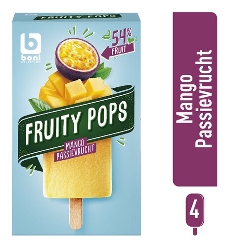 BONI fruitijsje mango/passievr 4x65ml
