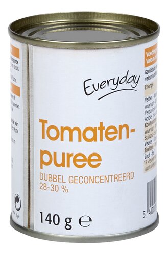 EVERYDAY tomatenpuree dubbel gecon. 140g