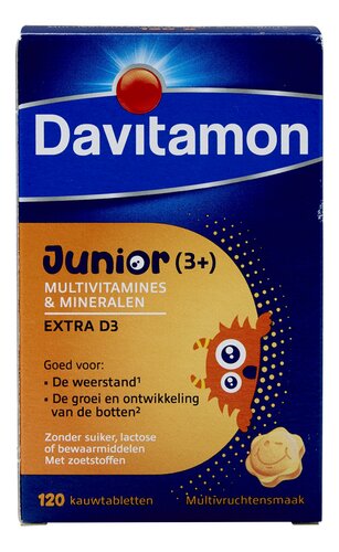 DAVITAMON Junior multivruchten 120st