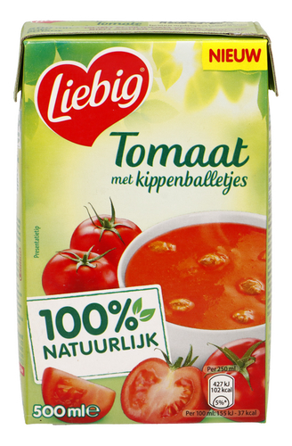 LIEBIG Tomatensoep kippenballetjes 500ml