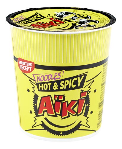AIKI noodles hot&spicy cup 67,5g