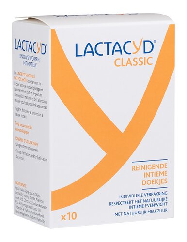 LACTACYD intieme doekjes 10st