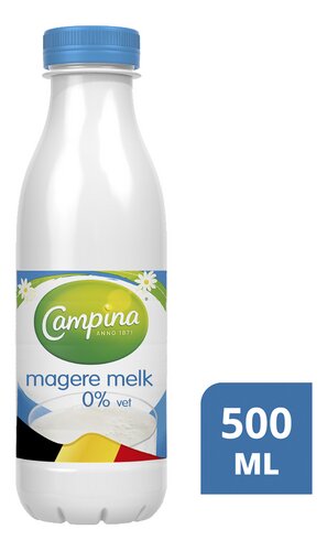 CAMPINA Magere melk 0%vg PET 50cl