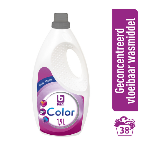 BONI wasmiddel gecon.color 38d 1,9L