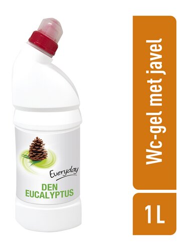 EVERYDAY wc gel eucalyptus&den javel 1L