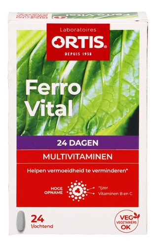 ORTIS Ferro Vital Multivitamines 24st