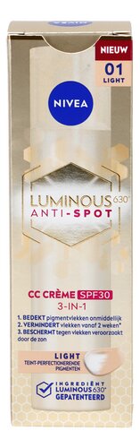 NIVEA Luminous630 CC Fluid Light 40ml