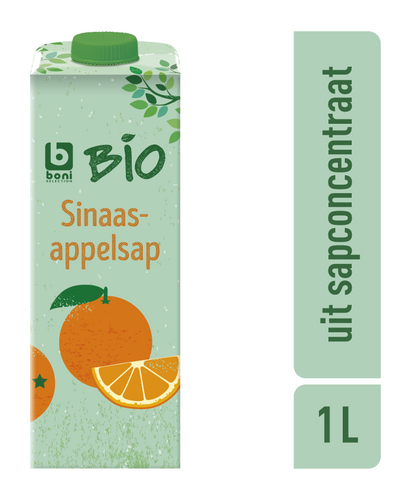 BONI BIO sinaasappelsap brik 1L