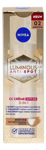 NIVEA Luminous630 CC Fluid Medium 40ml