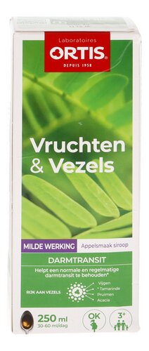 ORTIS Vruchten&vezels Siroop 250ml