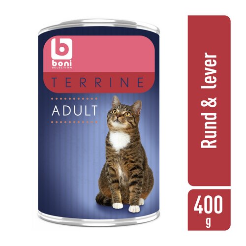BONI kat terrine duo rund&lever 400g
