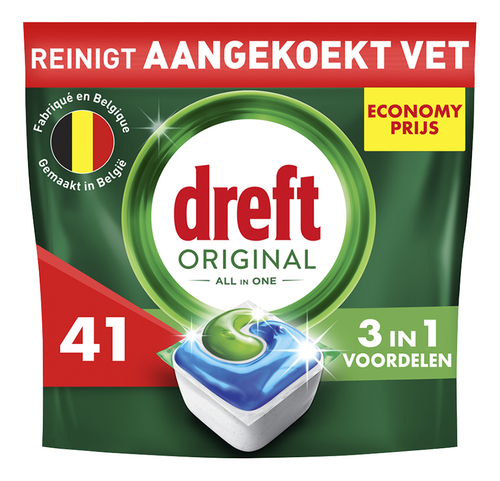 DREFT ORIGINAL Vaatwastabletten AIO 41st